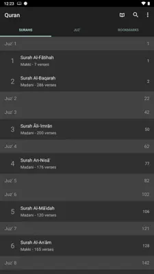 Quran Android android App screenshot 0