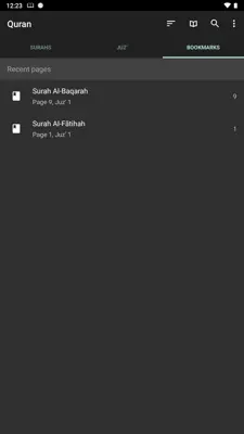 Quran Android android App screenshot 5